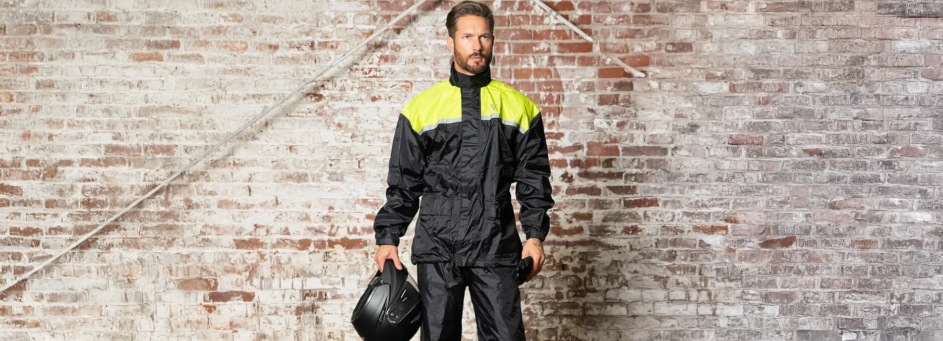 Conjunto impermeable moto ligero