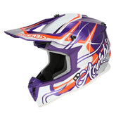 ACERBIS CASCO LINEAR 2206 PURPLE BLANCO