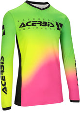 ACERBIS CAMISETA MX J-TRACK STABI FUCSIA/YELLOW FLUO
