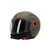 ACERBIS - CASCO JET BREZZA VERDE MILITAR