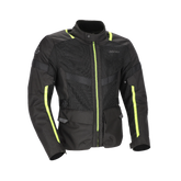 ACERBIS RAMSEY VENTILIERTE LANGE MOTORRADJACKE SCHWARZ GELB – Maximomoto ES