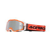 ACERBIS VITRION MIRROR GAFAS DE MOTOCROSS NARANJA BLANCO || – Maximomoto ES