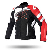 SPYKE ESTORIL GT DEPORTIVA DE MOTOCICLISMO CHAQUETA NEGRO/BLANCO/ROJO (MAXIMO MOTO)