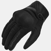 SHIMA SONIC LADY BLACK LEATHER MOTORCYCLE GLOVES – Maximomoto ES