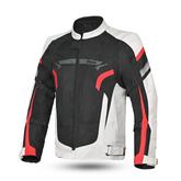 BELA HIGHLAND HOMBRE MOTO CHAQUETA ANTRACITA CAQUI NEGRO ROJO – Maximomoto ES