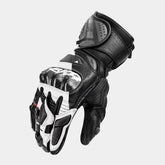 SHIMA RS-3 MOTORCYCLE GLOVES FOR MEN BLACK AND WHITE – Maximomoto ES