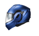KAPPA KV55 MOTO MODULAR CASCO BÁSICA AZUL MATE - CASCO
