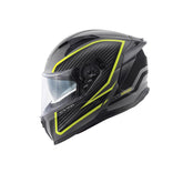 Casque intégral moto KAPPA KV52 KRONOS ABS Noir titane Jaune – Maximomoto ES