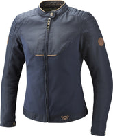 IXON HORNET Damen-Motorradjacke aus Textil, Marineblau/Braun – Maximomoto ES