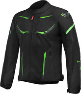 IXON STRIKER AIR Moto Textil Hombre Chaqueta Negro Antracita Verde – Maximomoto ES