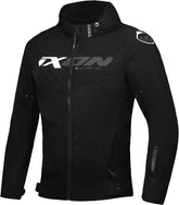 Giacca da moto in tessuto da uomo IXON FIERCE Nero Grigio Bianco – Maximomoto ES