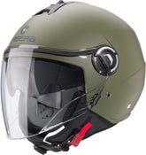 Casco CABERG-Riviera V4 OPACO/MILITARE/VERDE – Maximomoto ES