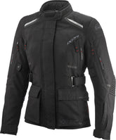 IXON MIDGARD Women's Textile Motorcycle Adventure Jacket Black – Maximomoto ES