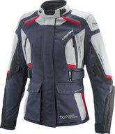 IXON MIDGARD Women's Textile Motorcycle Jacket Grege Navy Blue Black – Maximomoto ES