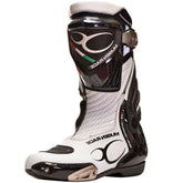 MUGENRACE Sphantom 3 Deportivas Moto Botas Negro Blanco - BOTAS