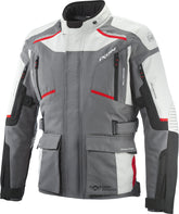 IXON MIDGARD Waterproof Adventure Motorcycle Textile Jacket Black/Grey/Red – Maximomoto ES