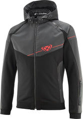 IXON SECTION Hombre Verano Moto Textil Chaqueta Negro Antracita Rojo – Maximomoto ES
