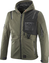 IXON M-QUARTER Wasserdichte Textil-Motorradjacke Khaki Schwarz – Maximomoto ES