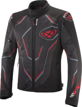 IXON DEMONIAK Summer Motorcycle Textile Jacket Black Red – Maximomoto ES