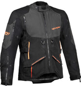 IXON RAGNAR Aventura Chaqueta Textil Moto Negro Antracita Naranja – Maximomoto ES