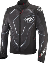 IXON DEMONIAK Summer Motorcycle Textile Jacket Black White – Maximomoto ES
