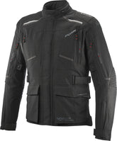 IXON MIDGARD Wasserdichte Motorrad-Abenteuer-Textiljacke Schwarz – Maximomoto ES