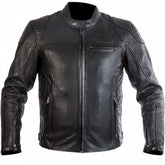 MUGENRACE LJ MNR 1873 Sakliot Chaqueta de cuero motocicleta Negro