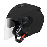 CAPACETE ZEUS-JET ZS-205 PRETO MATE – Maximomoto ES