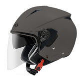 CAPACETE ZEUS-JET ZS-205 PRETO MATE PRATA – Maximomoto ES