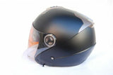 KUM-Casco Jet K-623 Negro/Mate