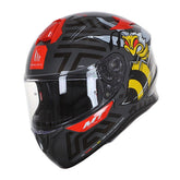 MT- FF106 TARGO BEE B5 RJ FLUOR GLOSS CAPACETE – Maximomoto ES