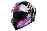 MT Stinger 2 Tron C8 Touring brillante Casco integral motocicleta