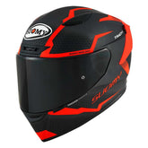 SUOMY-HELMET TRACK-1 REACTION MATT ANTHRACITE/RED E06 – Maximomoto ES