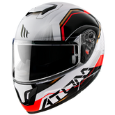 CASCO MT ATOM MODULAR SV QUARK B5 ROJO PERLADO BRILLANTE V-16