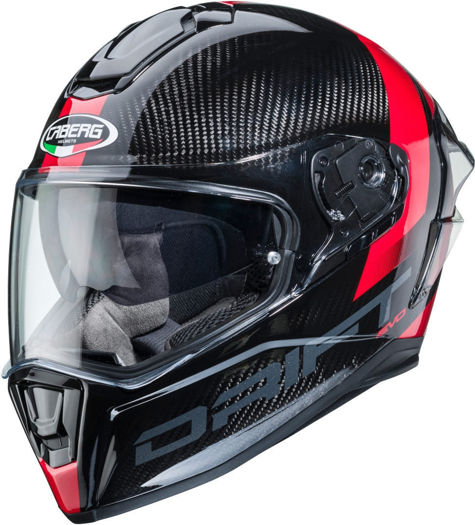 caberg drift evo helmet Chin Mount for The rear spoiler gives a sporty and aggressive look to the helmet Caberg DRIFT EVO 2 PRISM