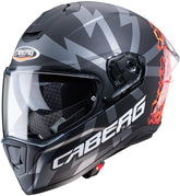 CABERG-Casco DRIFT EVO STORM MATT BLACK/RED FLUO/ORANGE FLUO – Maximomoto ES