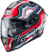 CABERG-Casco DRIFT EVO LB29 BLACK/ANTHRACITE/RED – Maximomoto ES