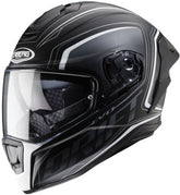 CABERG-Casco DRIFT EVO INTEGRA MATT BLACK/ANTHRACITE/WHITE