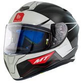 MT CASCO FF106 TARGO PODIUM B0 - XS / BLANCO PERLA MAT - CASCO