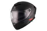 MT THUNDER 4 SV SOLID A1 Casco Integral Deportivo Para Moto Negro Brillante - SECURTEX MOTOR S.L (t/a MaximoMoto)