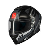 MT Stinger 2 Tron B12 Gloss Casco integral deportivo motocicleta