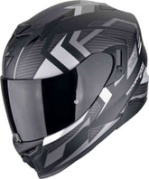 SCORPION EXO-520 EVO AIR SENSUS Full Face Helmet Black Silver – Maximomoto ES