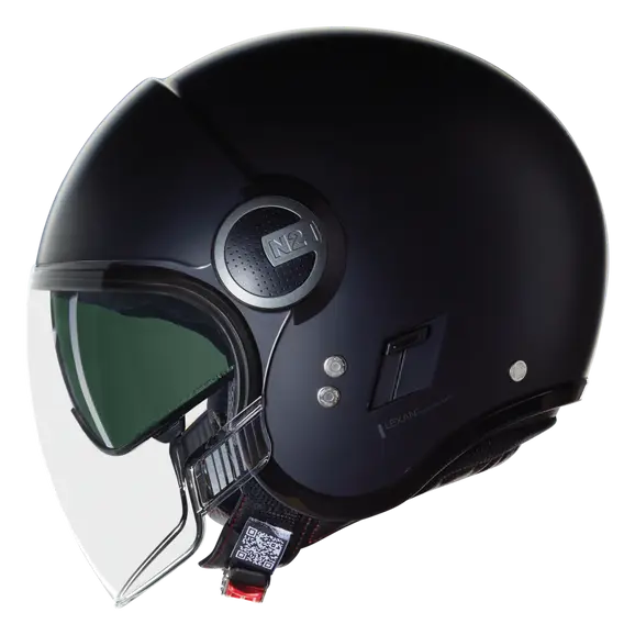 nolan classic open face motorcycle helmets NOLAN N21 VISOR-6 CLASSIC 302 Open Face Motorcycle Helmet Matte Black – SECURTEX MOTOR S.L (t/a MaximoMoto)