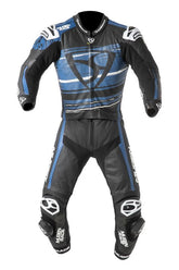 MUGENRACE MNR-2008 Rc Max Due Traje Cuero Blanco Negro Azul - Mono