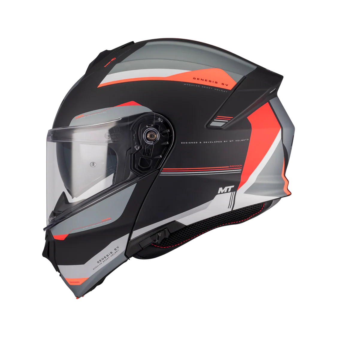 casque mt helmets Casque MT FU935SV Genesis SV Raton laveur B5 Mat – SECURTEX MOTOR S.L (t/a MaximoMoto)