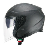 CGM 136A RNA MONO CASCO MOTO INTEGRALES CARBON NERO OPACO