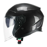 CGM 136A RNA MONO CASCO MOTO INTEGRALES CARBON NERO