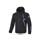 BELA BREEZE SOFTSHELL HOMBRE MOTO SUDADERA NEGRO AZUL – Maximomoto ES