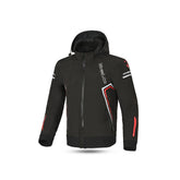 BELA BREEZE SOFTSHELL HOMBRE MOTO SUDADERA NEGRO ROJO – Maximomoto ES