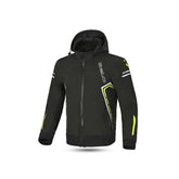 BELA BREEZE SOFTSHELL HOMBRE MOTO SUDADERA NEGRO AMARILLO FLOUR – Maximomoto ES